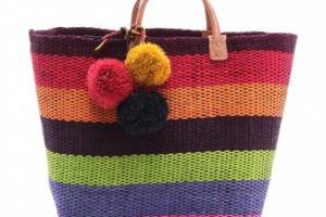 Mar Y Sol Caracas Basket Tote