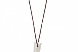 Mara Carrizo Scalise Extra Long Horn Necklace