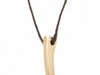 Mara Carrizo Scalise Long Horn Necklace