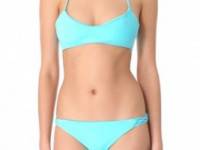 Mara Hoffman Basket Weave Bikini Top