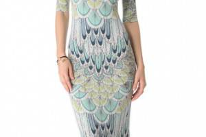 Mara Hoffman Feather Crisscross Cover Up Dress