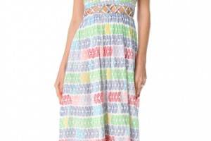 Mara Hoffman Leis Lattice Cover Up Maxi Dress