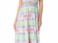 Mara Hoffman Leis Lattice Cover Up Maxi Dress