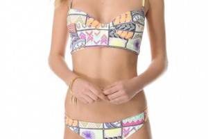 Mara Hoffman Quilts Bikini Top