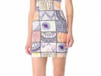 Mara Hoffman Quilts Mini Cover Up Dress