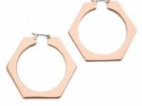 Marc by Marc Jacobs Bolt Slice Hoops