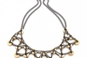 Marc by Marc Jacobs Bolts Bib Necklace