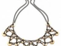 Marc by Marc Jacobs Bolts Bib Necklace