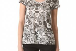 Marc by Marc Jacobs Bones Print Tee