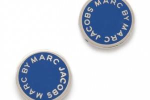 Marc by Marc Jacobs Classic Marc Enamel Logo Disc Studs