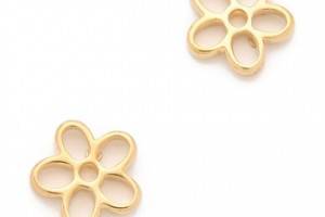 Marc by Marc Jacobs Cutout Daisy Stud Earrings