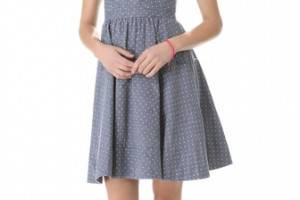 Marc by Marc Jacobs Dotty Chambray Dress