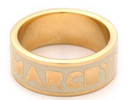 Marc by Marc Jacobs Dreamy Logo Band Ring