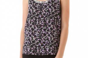 Marc by Marc Jacobs Exeter Print Silk Top