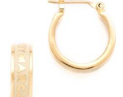 Marc by Marc Jacobs Huggie Hoops