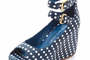 Marc by Marc Jacobs Isabella Dot Print Wedges