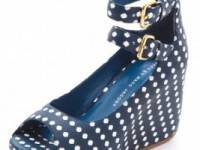 Marc by Marc Jacobs Isabella Dot Print Wedges