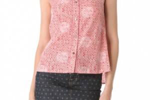 Marc by Marc Jacobs Jamie Dot Sleeveless Top