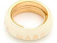 Marc by Marc Jacobs Logo Band Ring