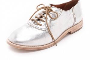 Marc by Marc Jacobs Metallic Oxfords