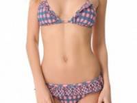 Marc by Marc Jacobs Molly Checks Bikini Top