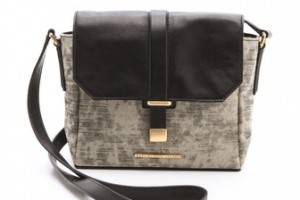 Marc by Marc Jacobs Natural Selection Distressed Mini Messenger