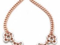 Marc by Marc Jacobs Square Bolts Bib Necklace