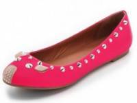 Marc by Marc Jacobs Studded Neon Mouse Flats