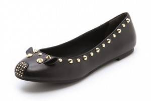 Marc by Marc Jacobs Studded Punk Mouse Ballet Flats