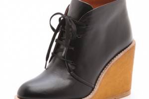 Marc by Marc Jacobs Wedge Lace Up Booties