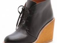 Marc by Marc Jacobs Wedge Lace Up Booties