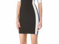 Mason by Michelle Mason Tricolor Dress