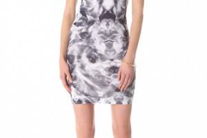 McQ - Alexander McQueen Sleeveless Iris Print Dress