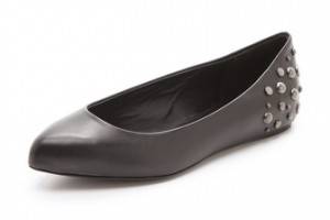 McQ - Alexander McQueen Studded Ballet Flats