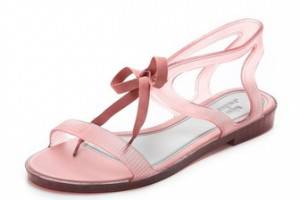 Melissa Melissa + Jason Wu Tie Sandals