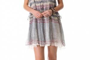 Mes Demoiselles Miracle Tie Dye Tiered Dress