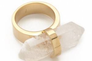 Michael Kors Seaside Luxe Geode Ring