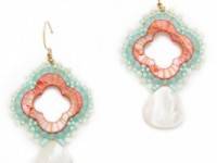 Miguel Ases Beaded Earrings