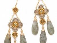 Miguel Ases Chandelier Earrings