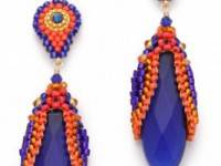 Miguel Ases Hydro Quartz Drop Earrings