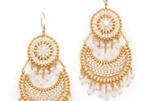 Miguel Ases Tiered Earrings