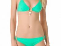 Milly Antibes Halter Bikini Top