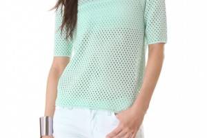 Milly Erin Net Pullover