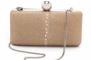 Milly Madison Shagreen Minaudiere