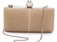 Milly Madison Shagreen Minaudiere