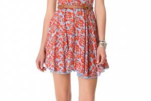 MINKPINK Red Sky Dress