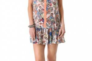 MINKPINK The Lost Ones Drop Waist Dress