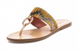 Missoni Flat Sandals