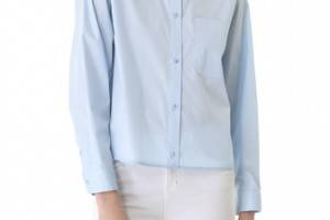 MM6 Maison Martin Margiela Cotton Button Down Shirt