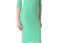 MONROW 3/4 Sleeve Knit Dress